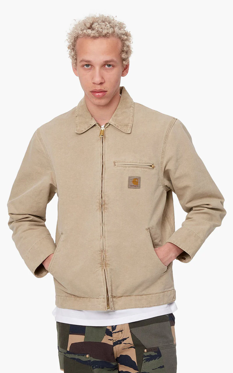 Carhartt WIP Detroit Jacket Dusty H Brown/Dusty H Brown Faded - Image 3