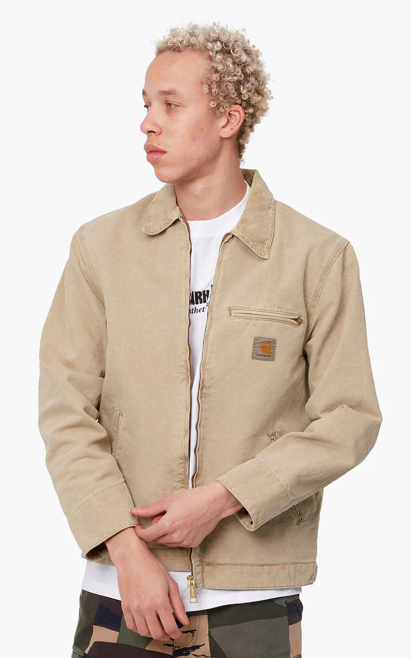 Carhartt WIP Detroit Jacket Dusty H Brown/Dusty H Brown Faded - Image 4