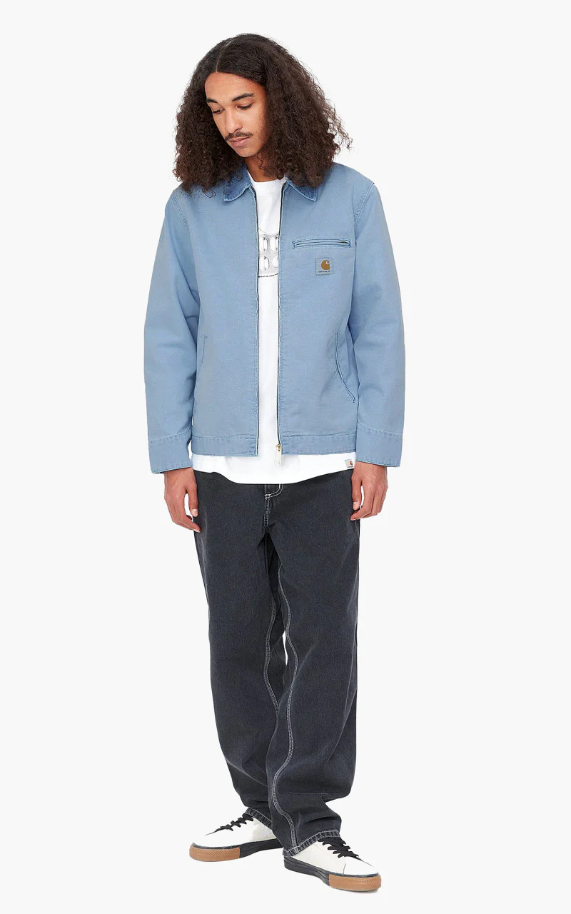 Carhartt WIP Detroit Jacket Piscine/Piscine Faded - Image 4