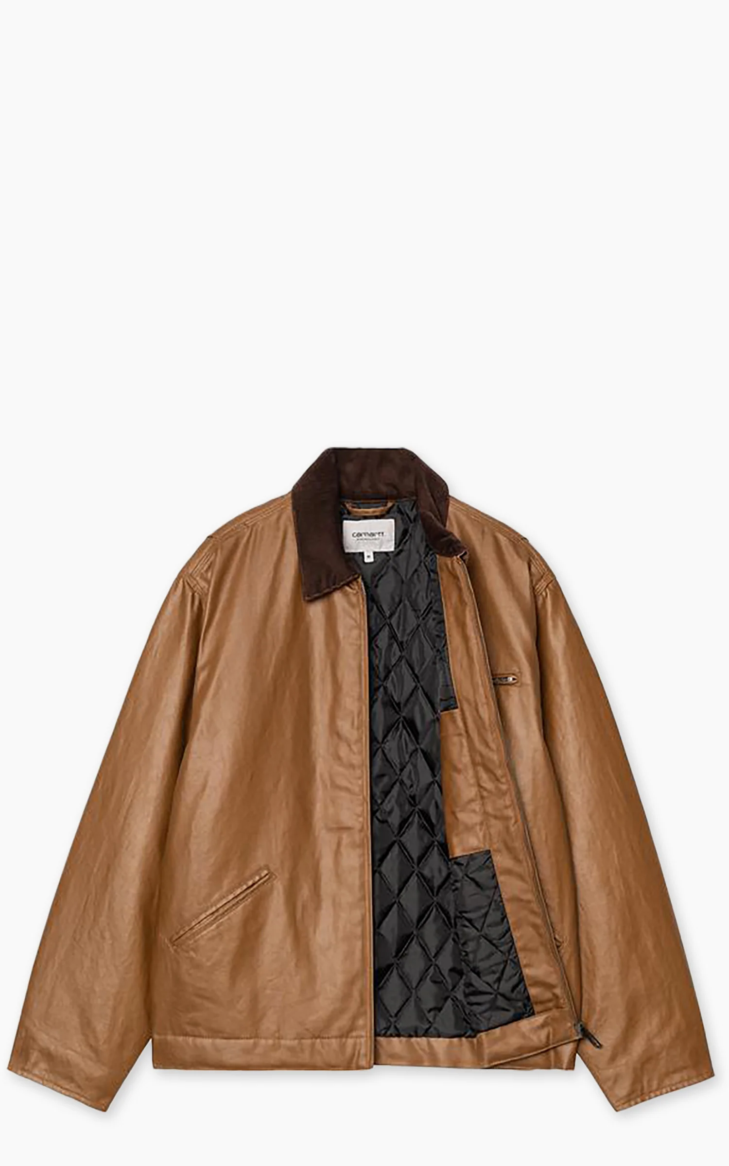 Carhartt WIP OG Dean Jacket Cotton Canvas Hamilton Brown/Tobacco - Image 2