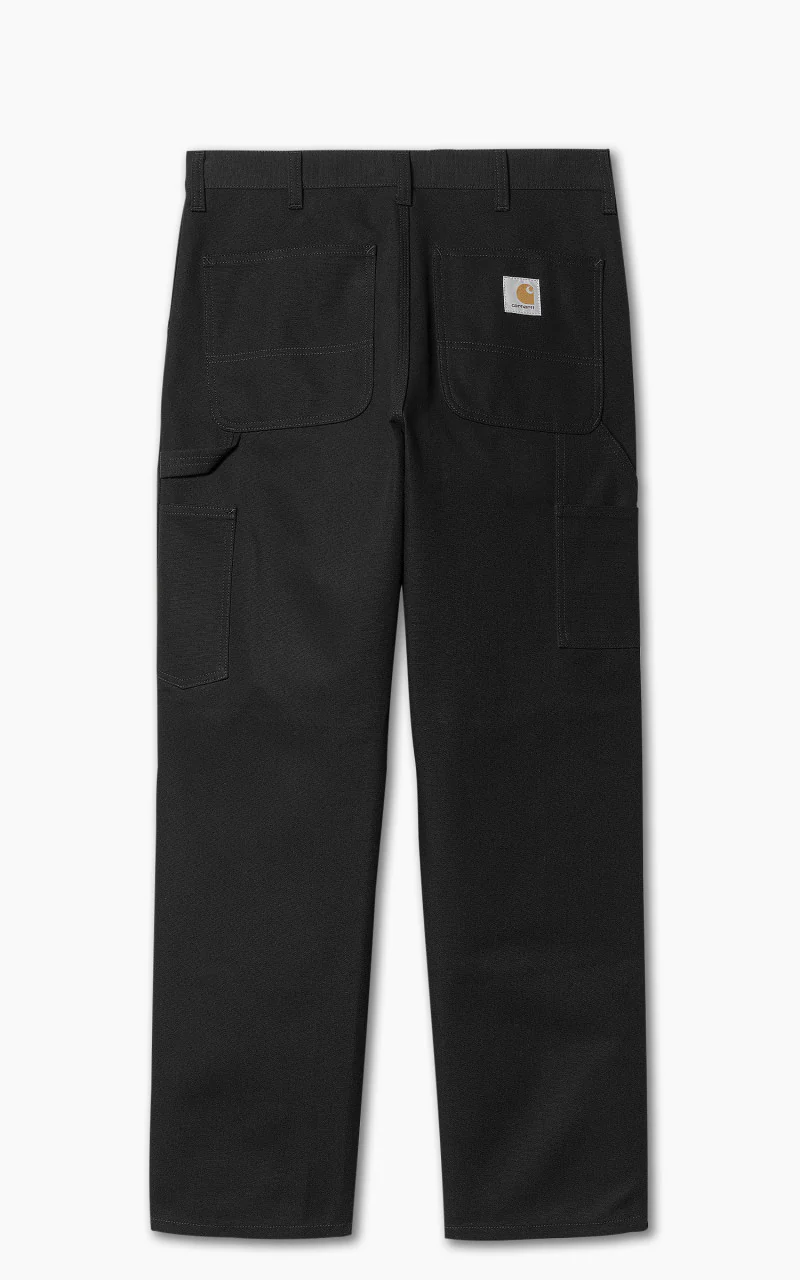 Carhartt WIP Double Knee Pant Dearborn Canvas Black Rigid - Image 6