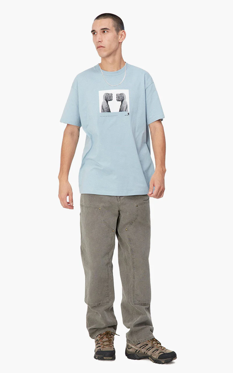 Carhartt WIP Double Knee Pant Dearborn Canvas Faded Black - Image 2