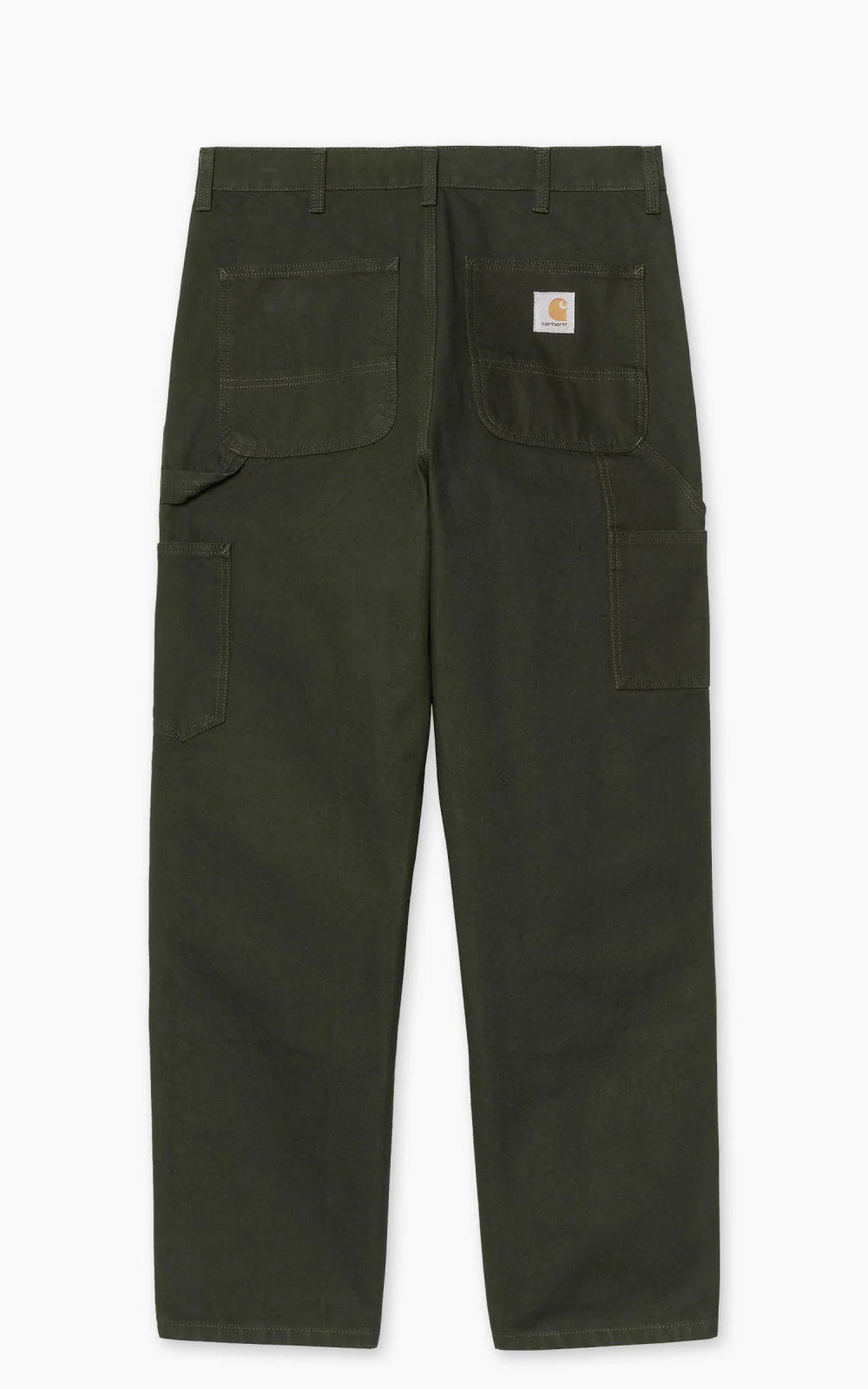 Carhartt WIP Double Knee Pant Dearborn Canvas Rinsed Olive - Image 3
