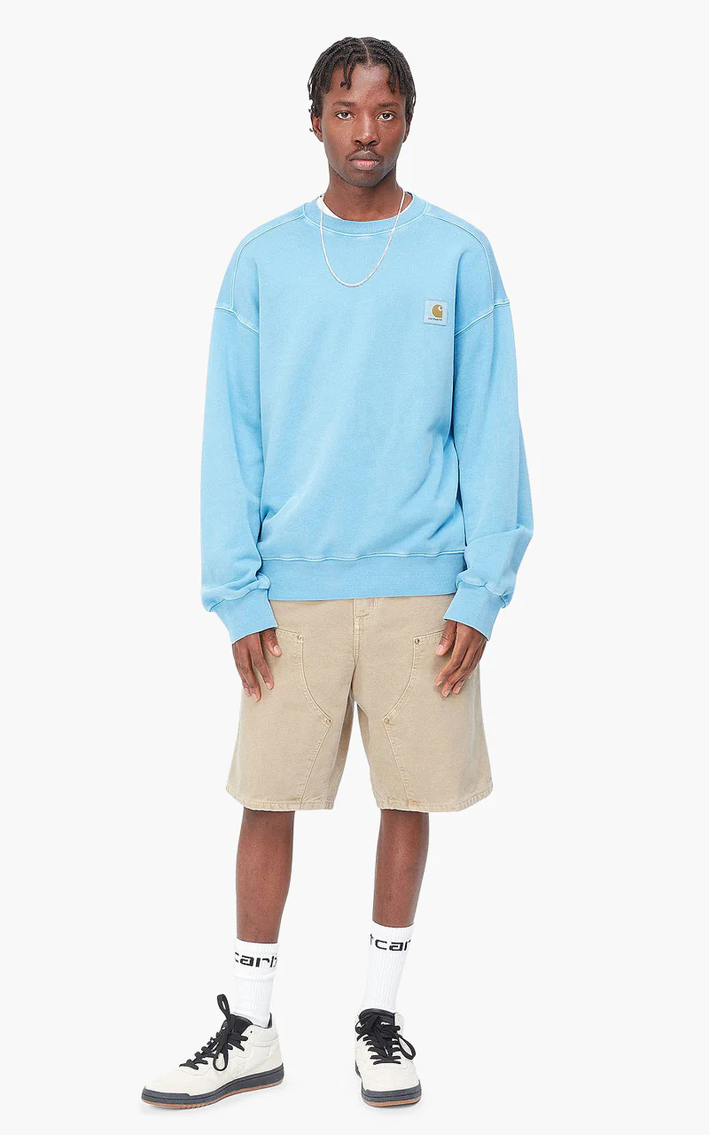 Carhartt WIP Double Knee Short Dusty H Brown Faded - Image 2