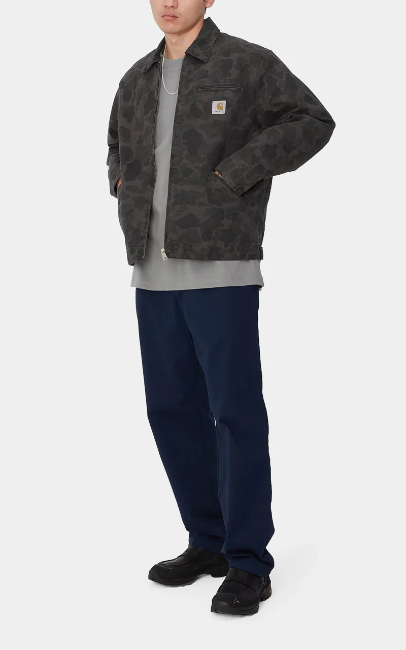 Carhartt WIP Duck Detroit Jacket Dearborn Canvas Camo Duck Green/Graphite - Image 2