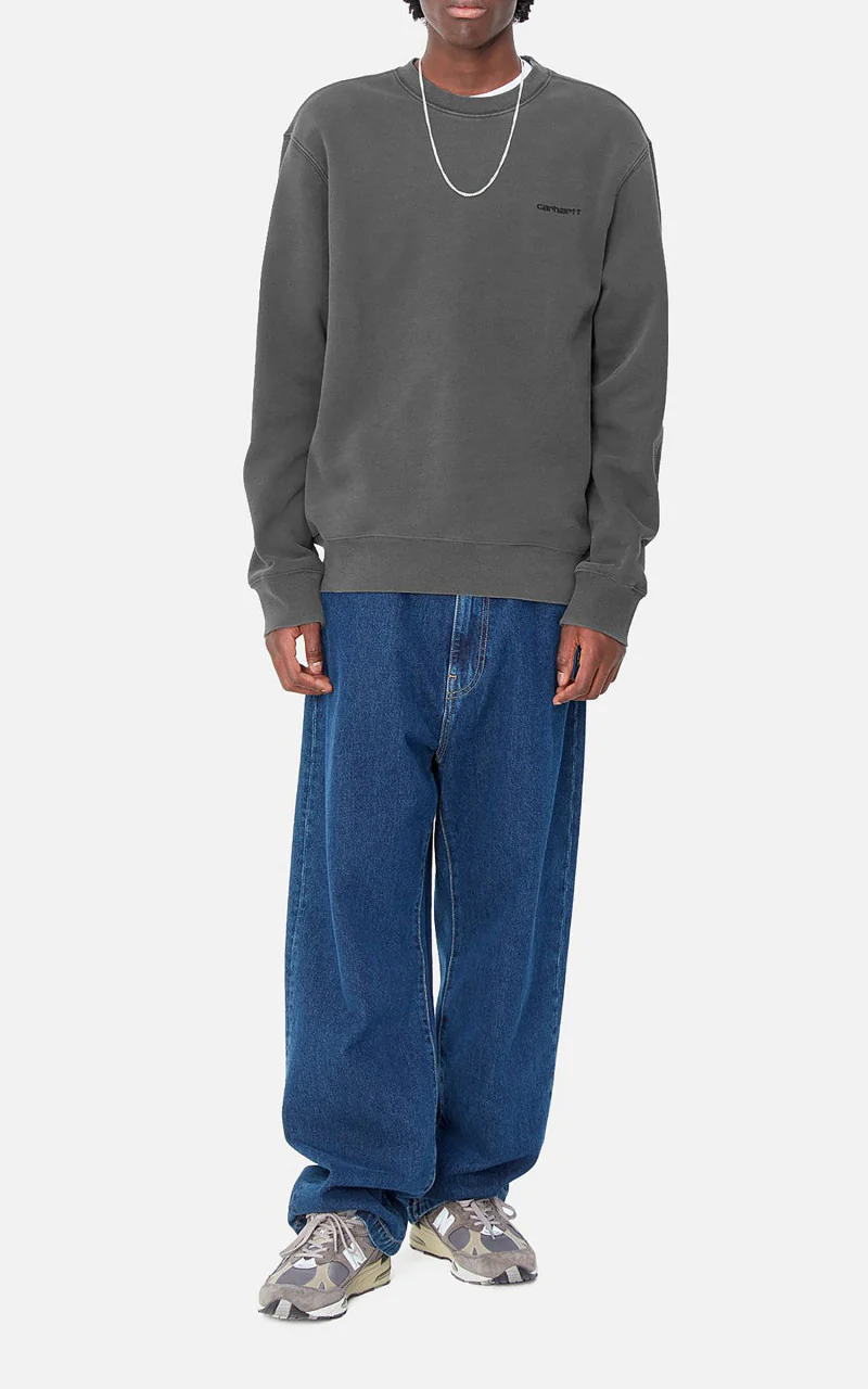 Carhartt WIP Duster Script Sweat Black - Image 2