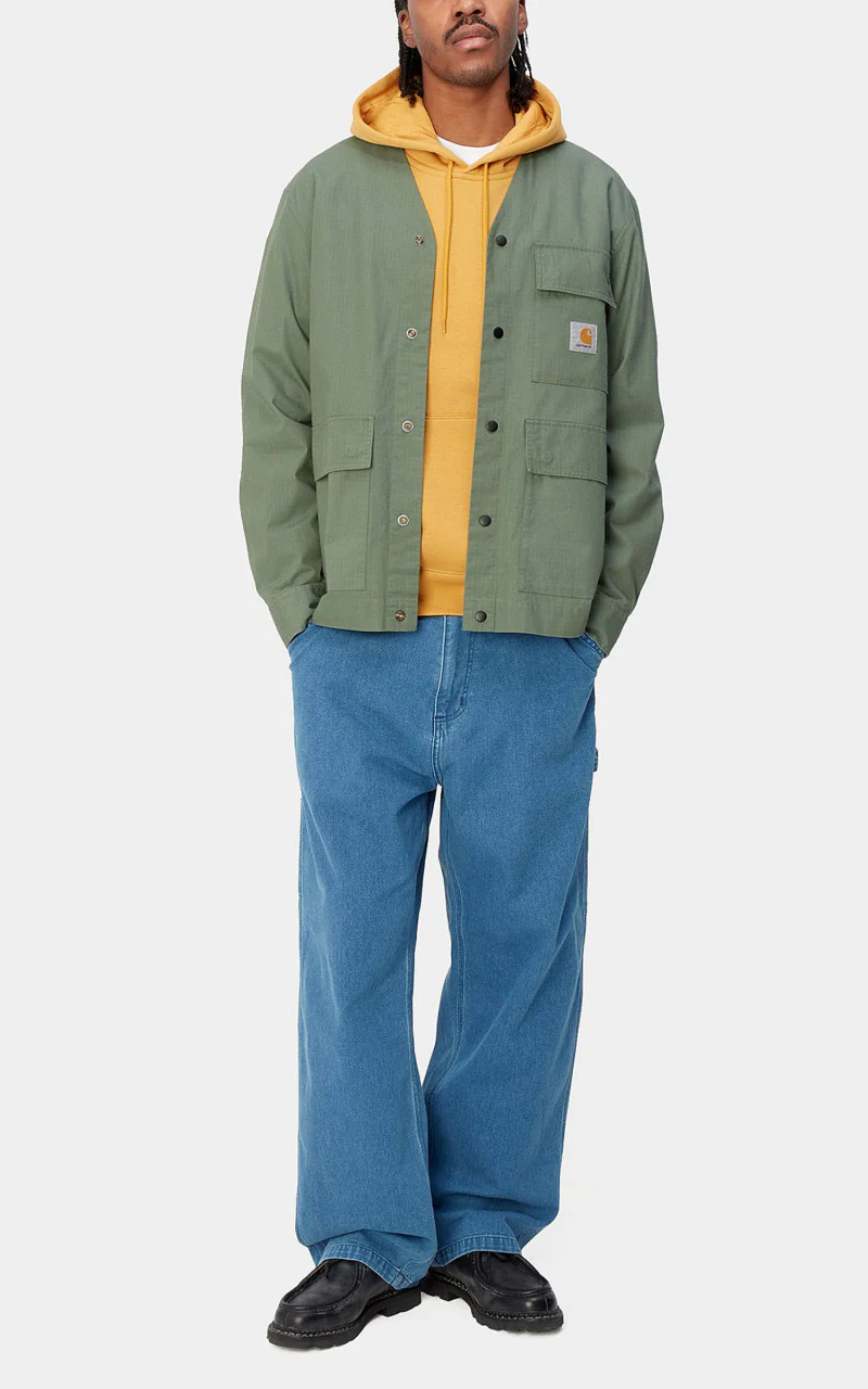 Carhartt WIP Elroy Shirt Jac Columbia Ripstop Park - Image 2