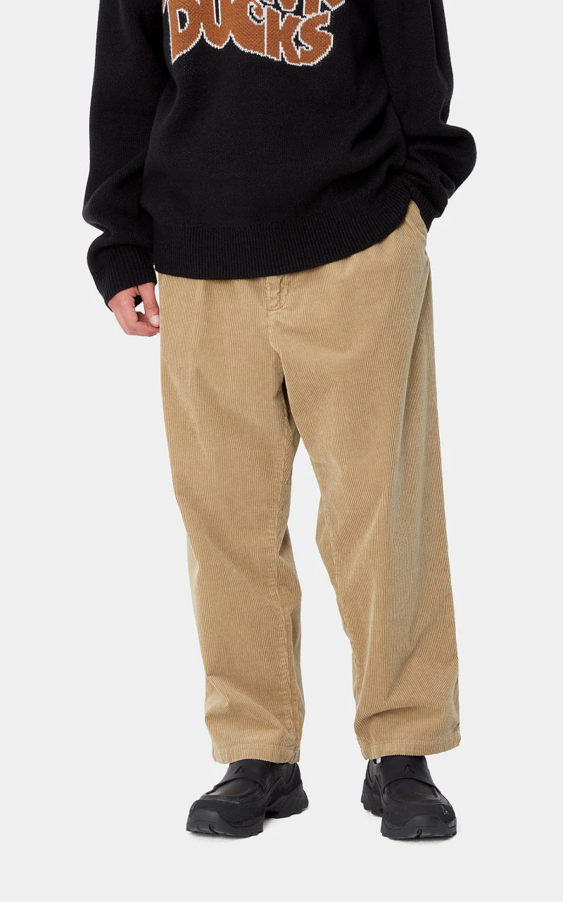 Carhartt WIP Evan Pant Coventry Corduroy Rinsed Leather - Image 4