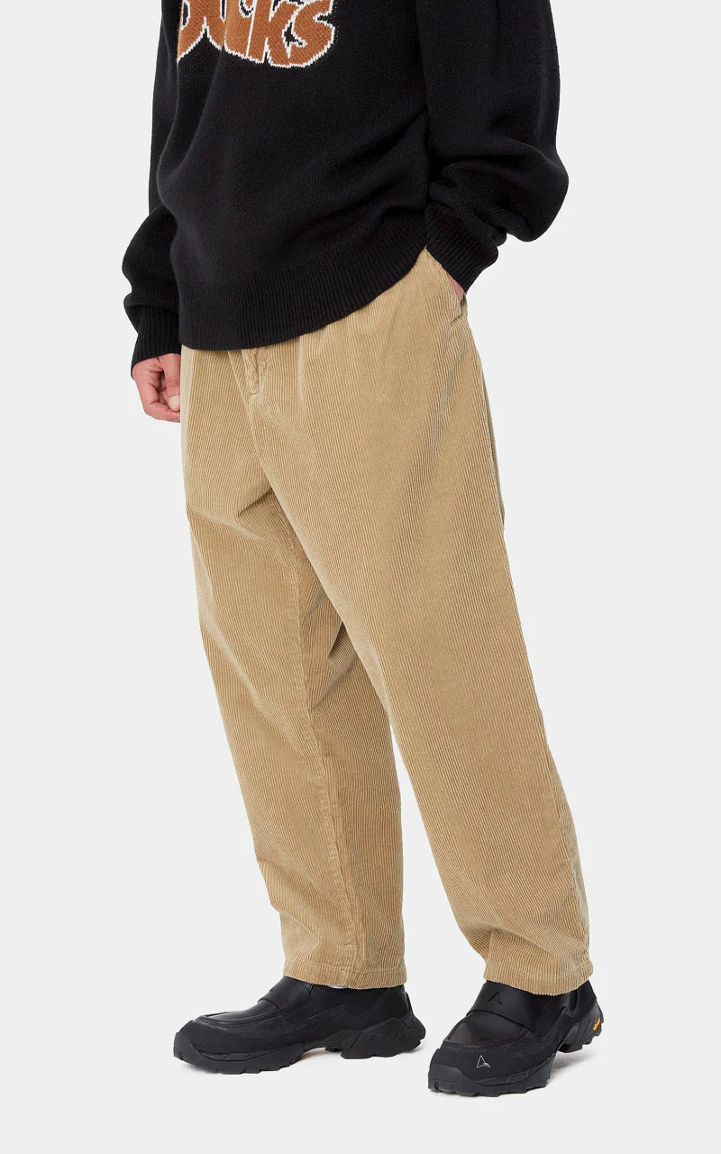 Carhartt WIP Evan Pant Coventry Corduroy Rinsed Leather - Image 5