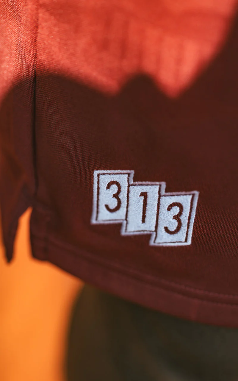 Carhartt WIP Hartt's Football Short Jacquard/Mulberry - Image 6