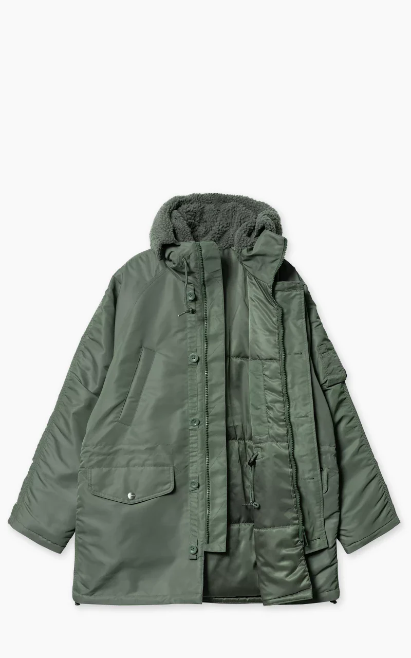 Carhartt WIP HD Olten Jacket Duck Green - Image 10