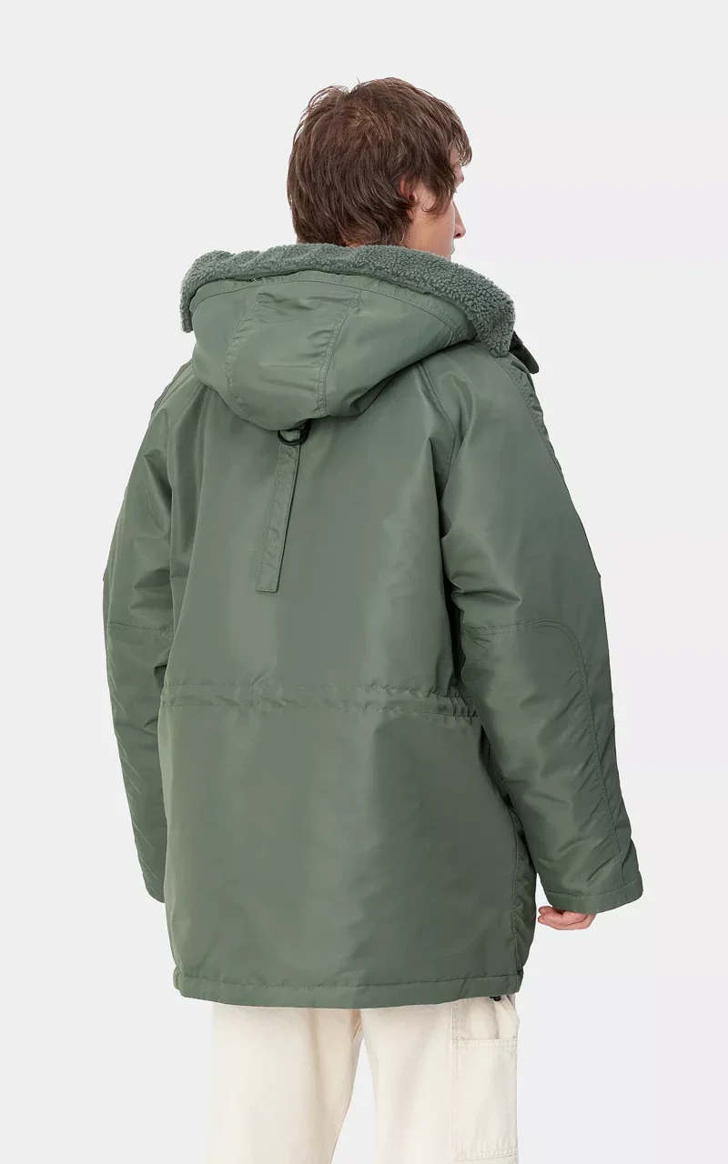 Carhartt WIP HD Olten Jacket Duck Green - Image 11