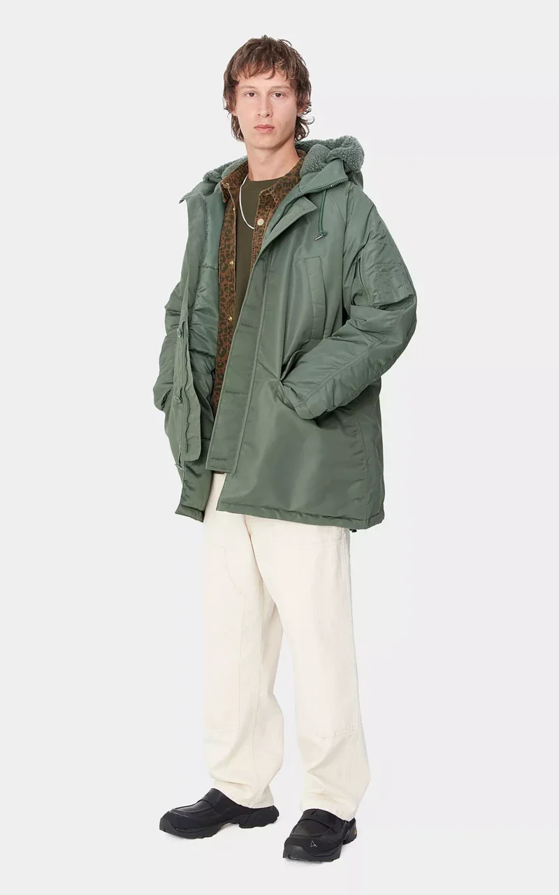 Carhartt WIP HD Olten Jacket Duck Green - Image 6