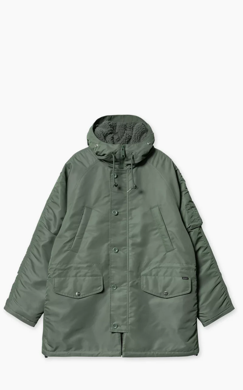 Carhartt WIP HD Olten Jacket Duck Green - Image 7