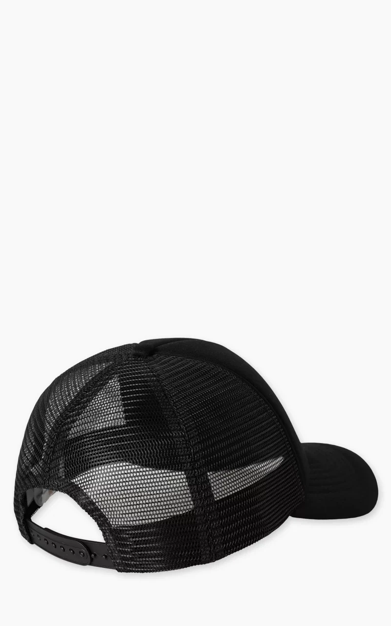 Carhartt WIP Heart Patch Trucker Cap Black - Image 2