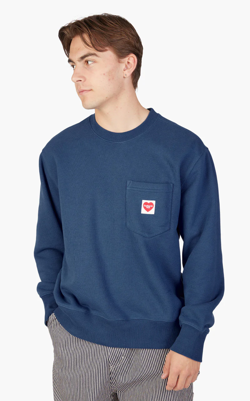Carhartt WIP Heart Pocket Sweat Liberty - Image 4