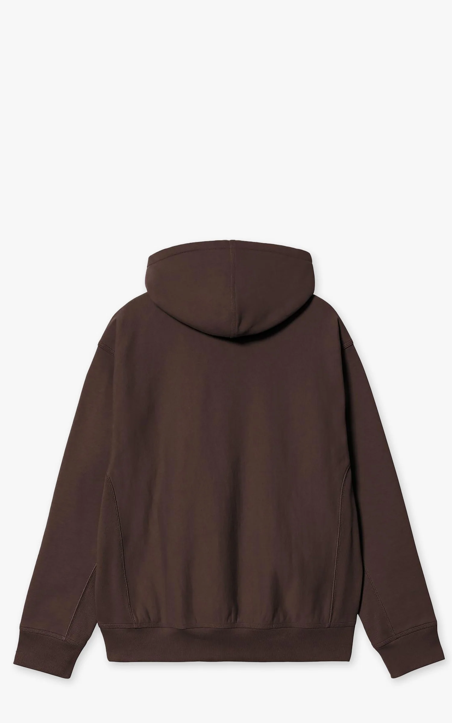 Carhartt WIP Hooded American Script Sweatshirt Palisander - Image 2