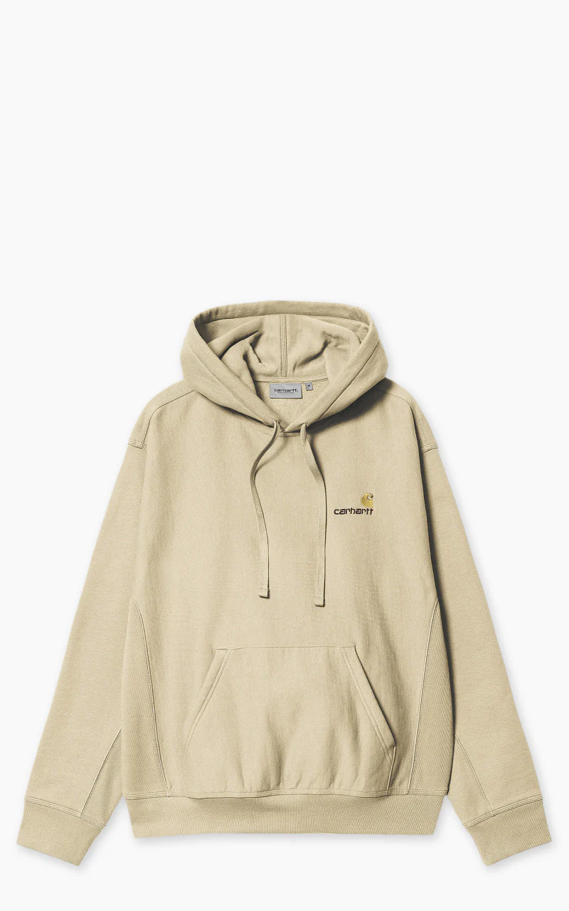 Carhartt WIP Hooded American Script Sweatshirt Rattan