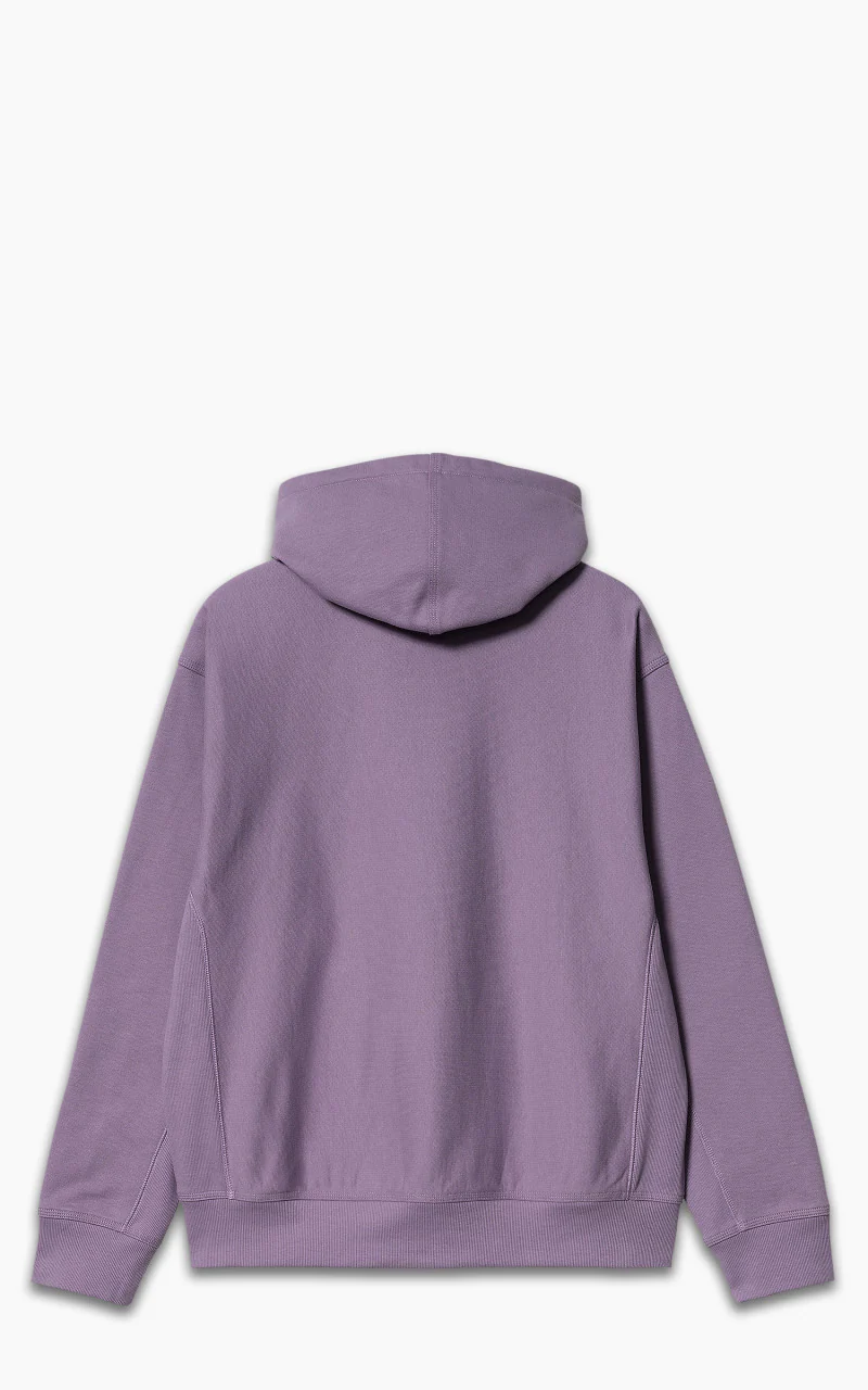 Carhartt WIP Hooded American Script Sweatshirt Violanda - Image 2