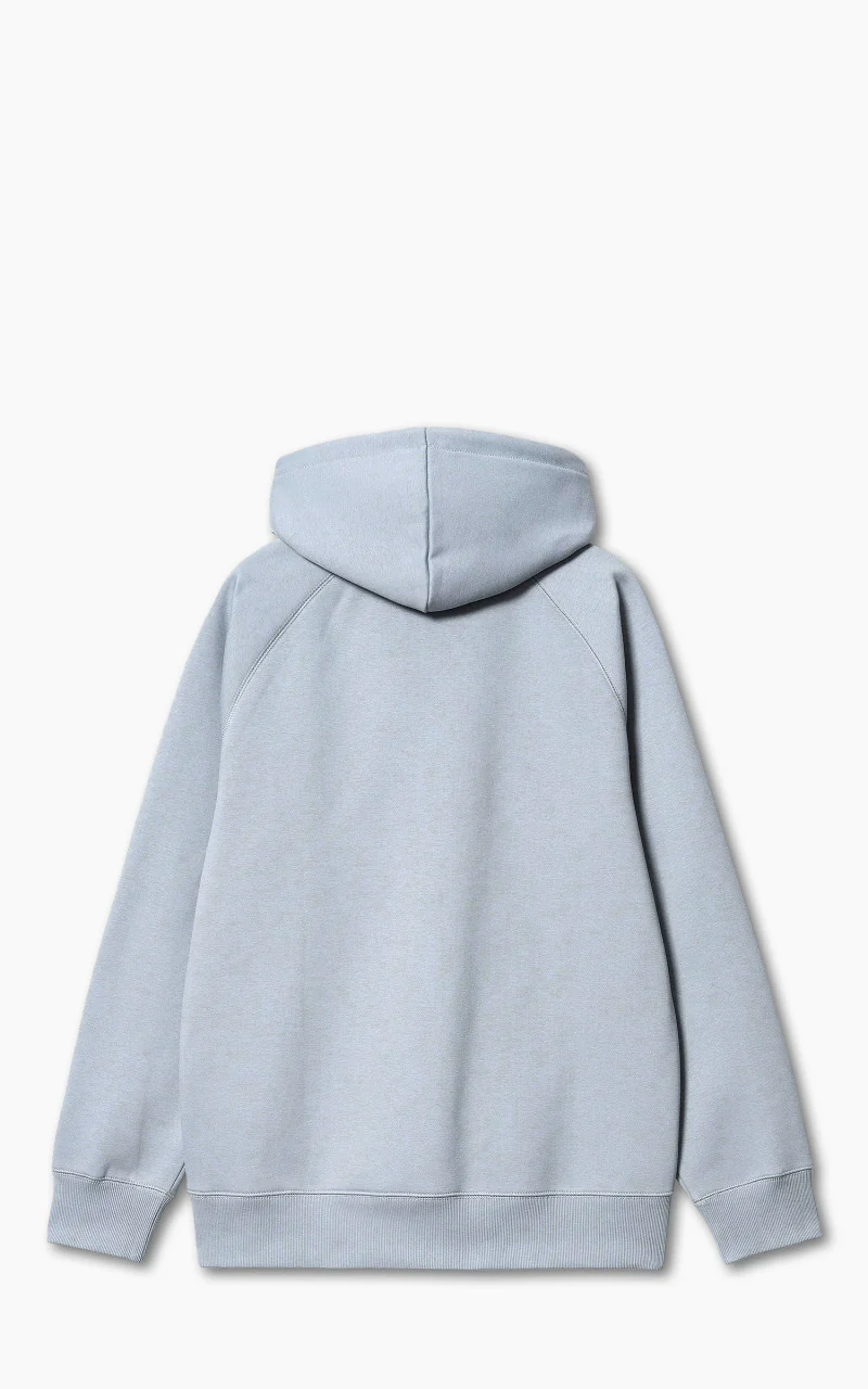 Carhartt WIP Hooded Chase Sweatshirt Mirror/Gold - Image 3