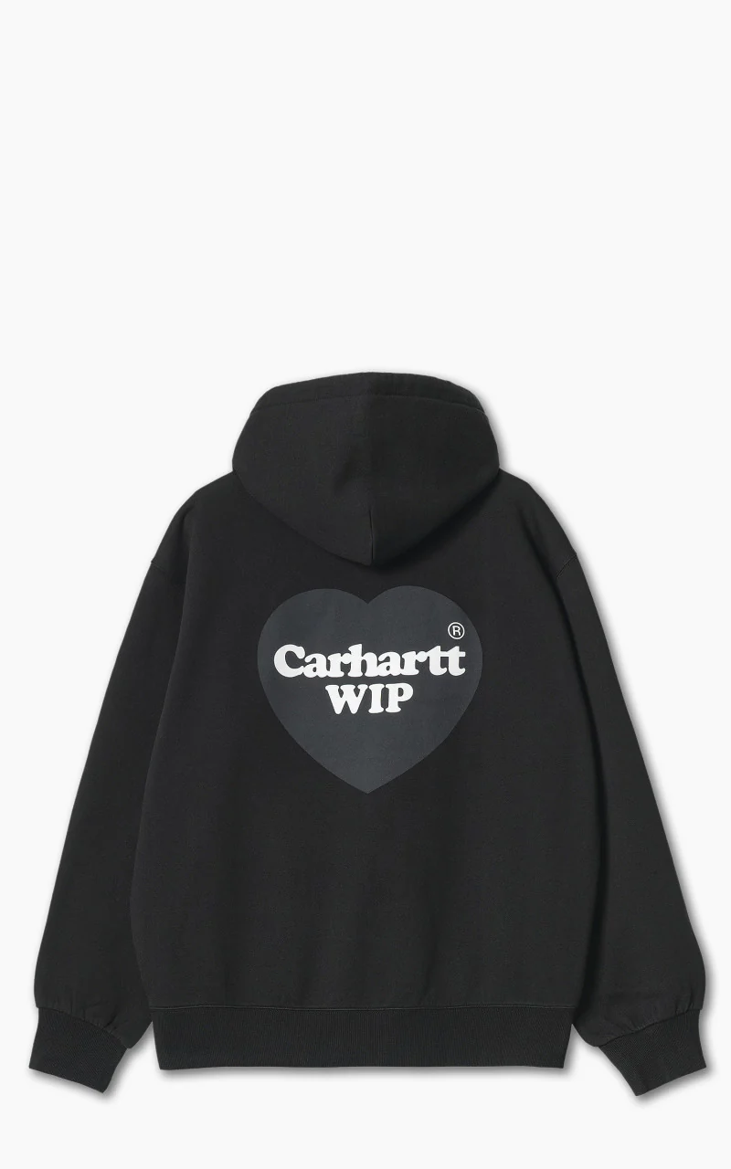 Carhartt WIP Hooded Heart Sweat Black - Image 3