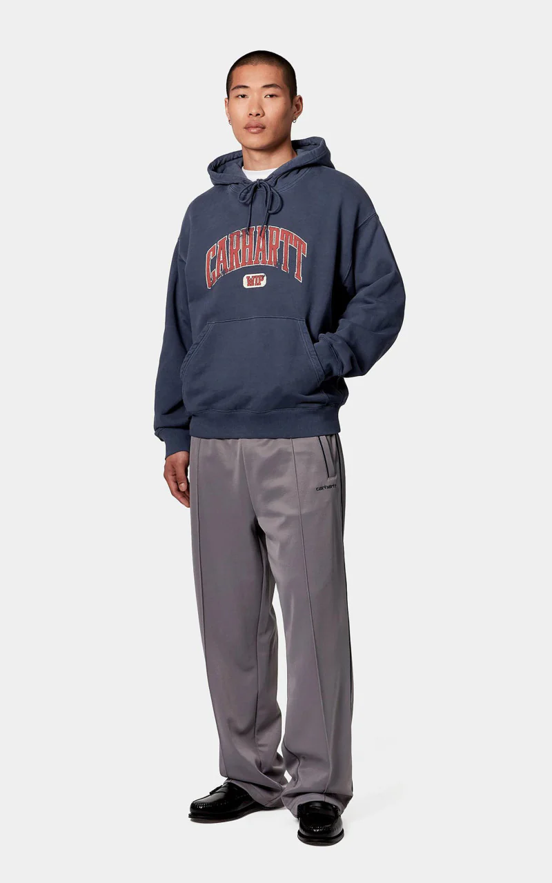 Carhartt WIP Hooded Library Sweatshirt Garment Dyed Ink - Image 4