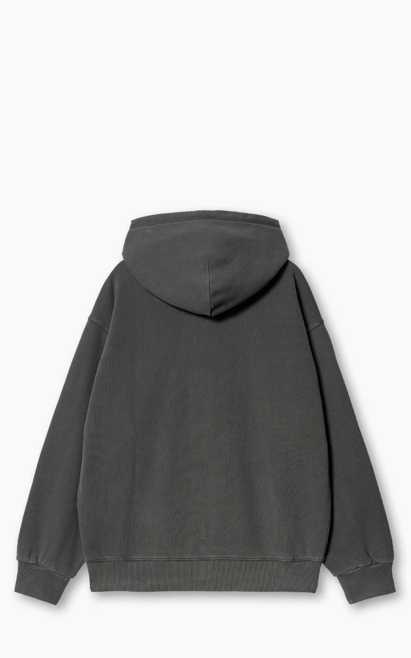 Carhartt WIP Hooded Nelson Jacket Charcoal - Image 2
