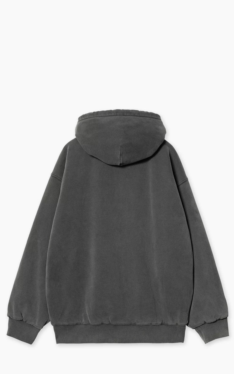Carhartt WIP Hooded Vista Jacket Garment Dyed Graphite - Image 3
