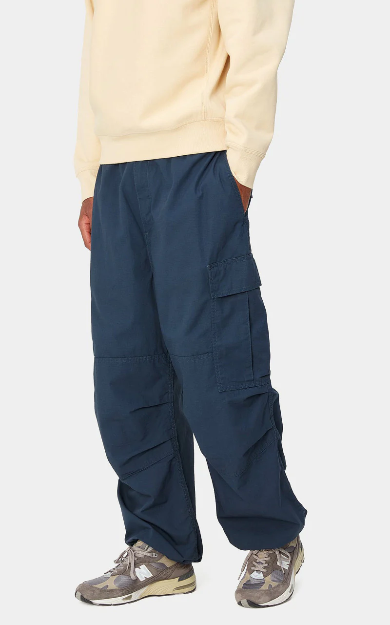 Carhartt WIP Jet Cargo Pant Blue Rinsed - Image 5