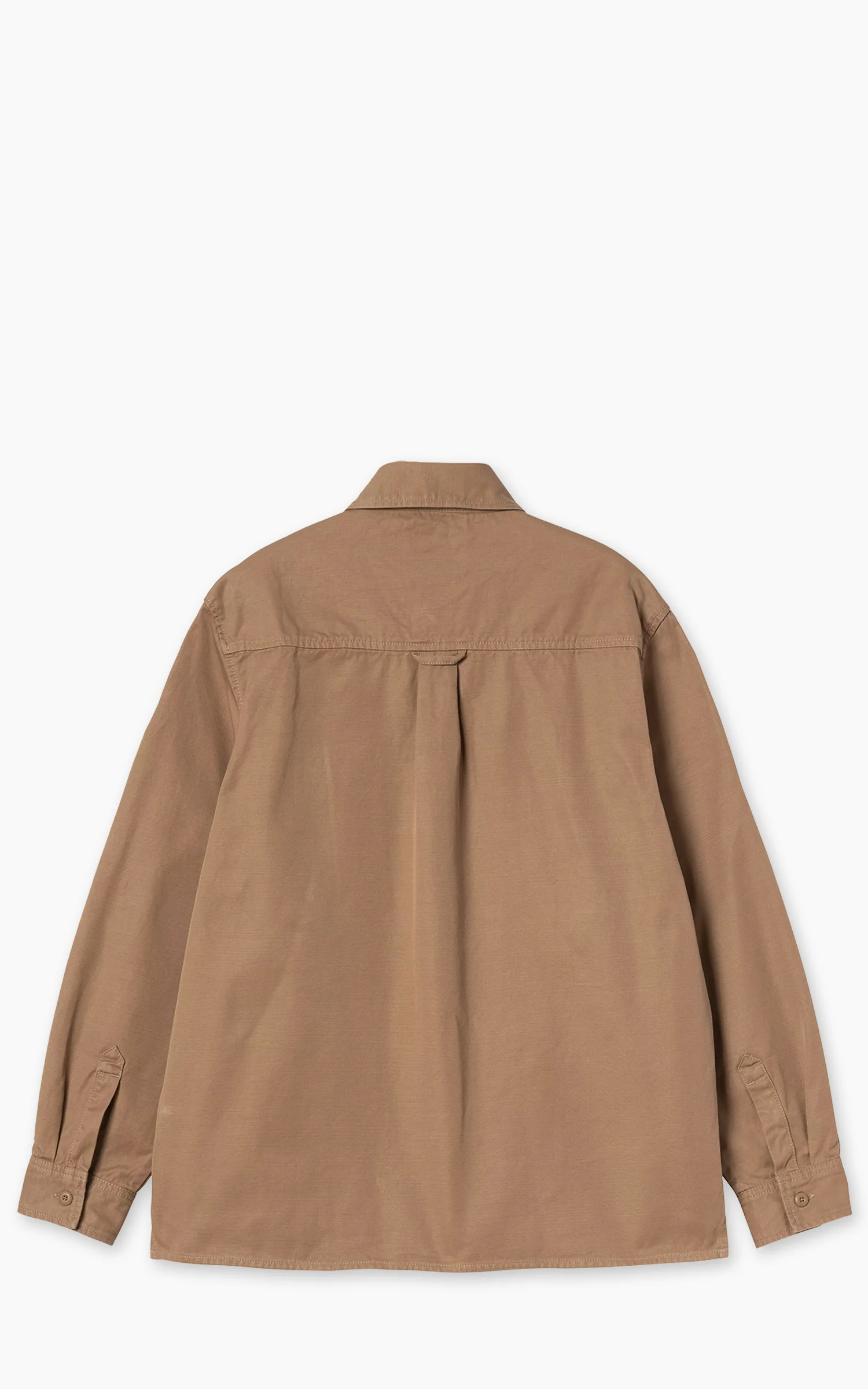 Carhartt WIP Kelly Shirt Jac Cooper Twill Rinsed Peanut - Image 2