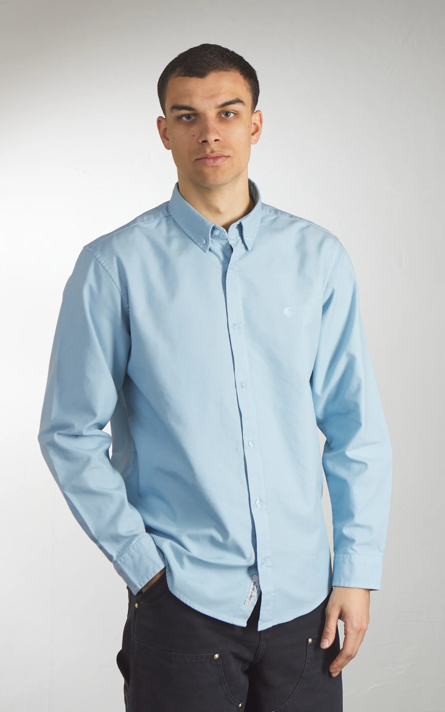 Carhartt WIP L/S Bolton Shirt Icaria - Image 5