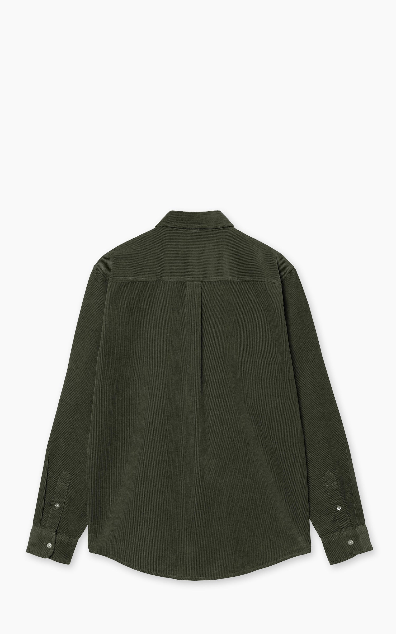 Carhartt WIP L/S Madison Fine Cord Shirt Opuntia/Wax - Image 2