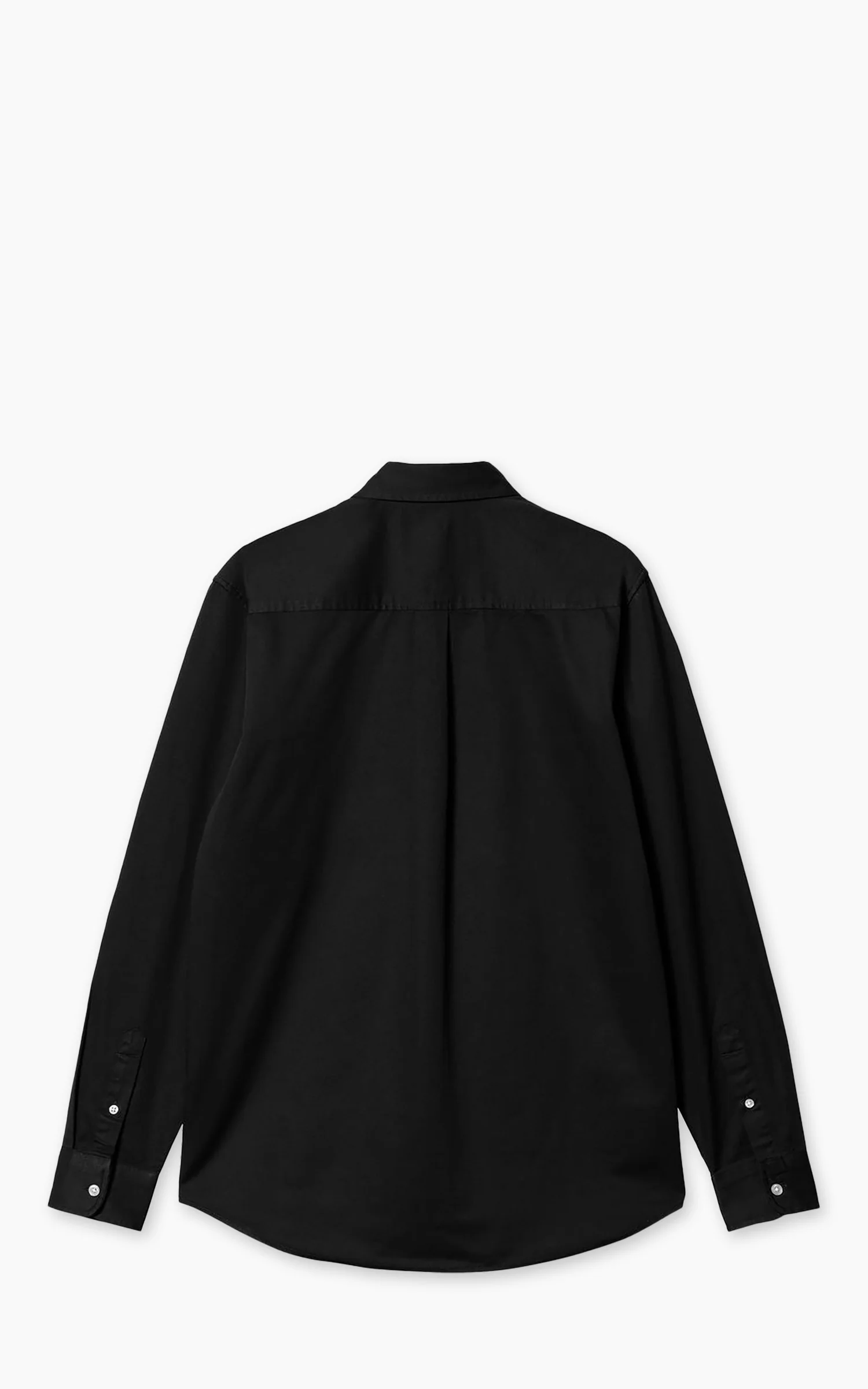 Carhartt WIP L/S Madison Shirt Black/White - Image 3