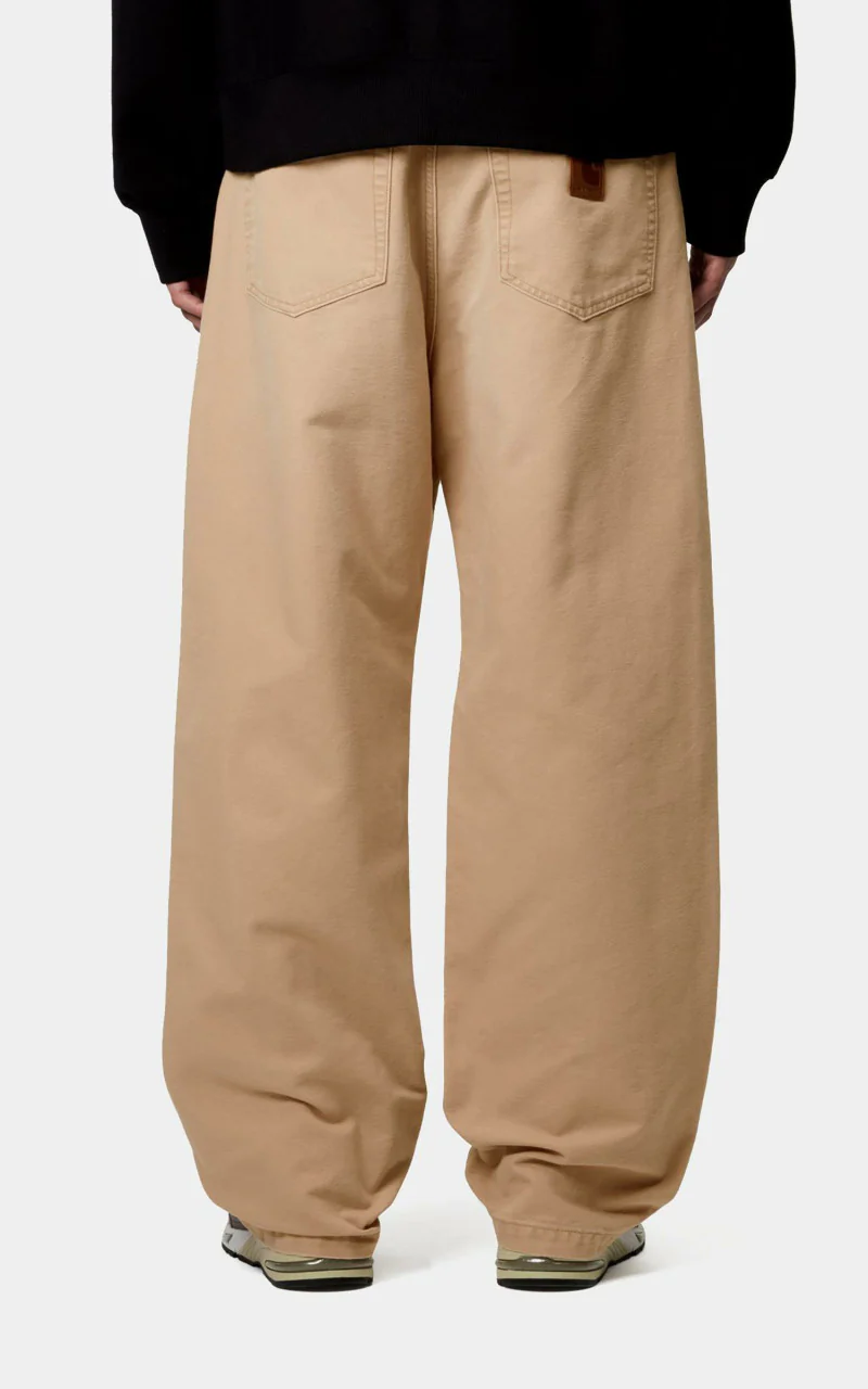Carhartt WIP Landon Pant Dearborn Canvas Denim Stone Canvas Dusty H Brown - Image 6
