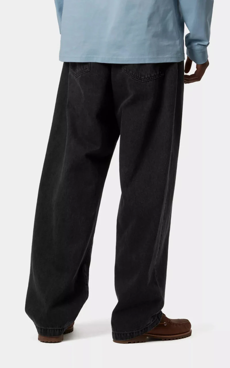 Carhartt WIP Landon Pant Robertson Denim Stone Washed Black - Image 6
