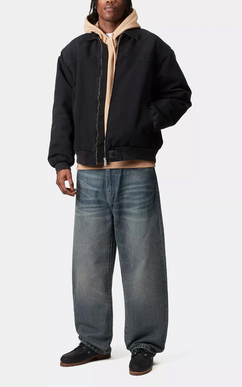 Carhartt WIP Landon Pant Smith Denim Worn Used Wash Blue - Image 2