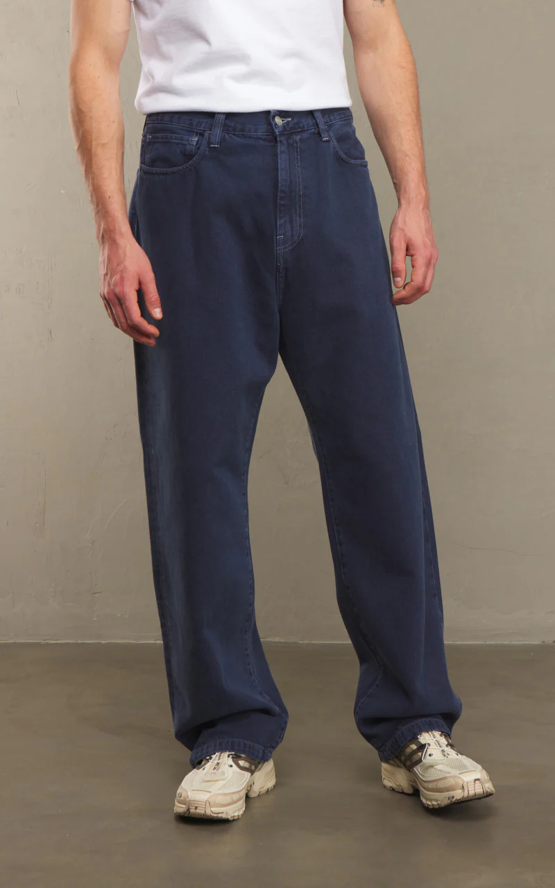 Carhartt WIP Landon Pant Smithfield Color Denim Air Force Blue - Image 4