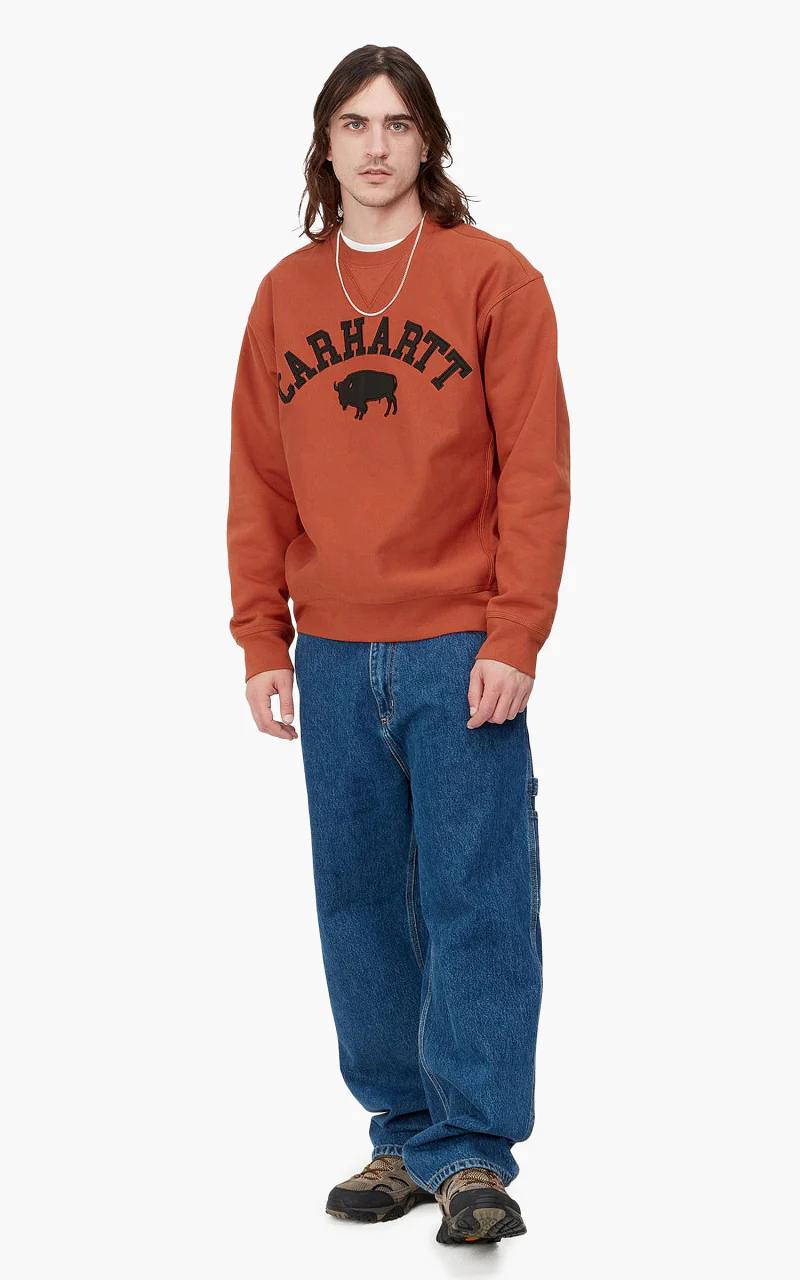 Carhartt WIP Locker Sweat Phoenix/Black - Image 2