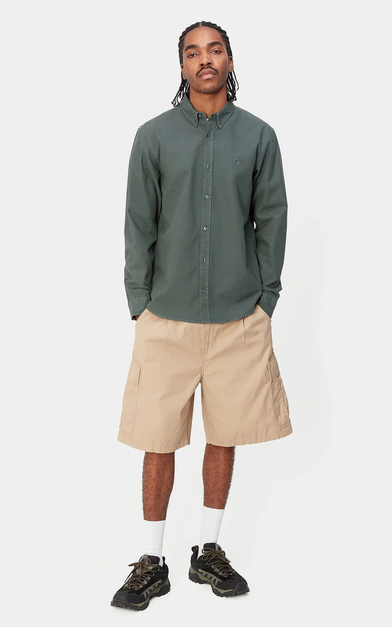 Carhartt WIP L/S Bolton Shirt Jura - Image 2