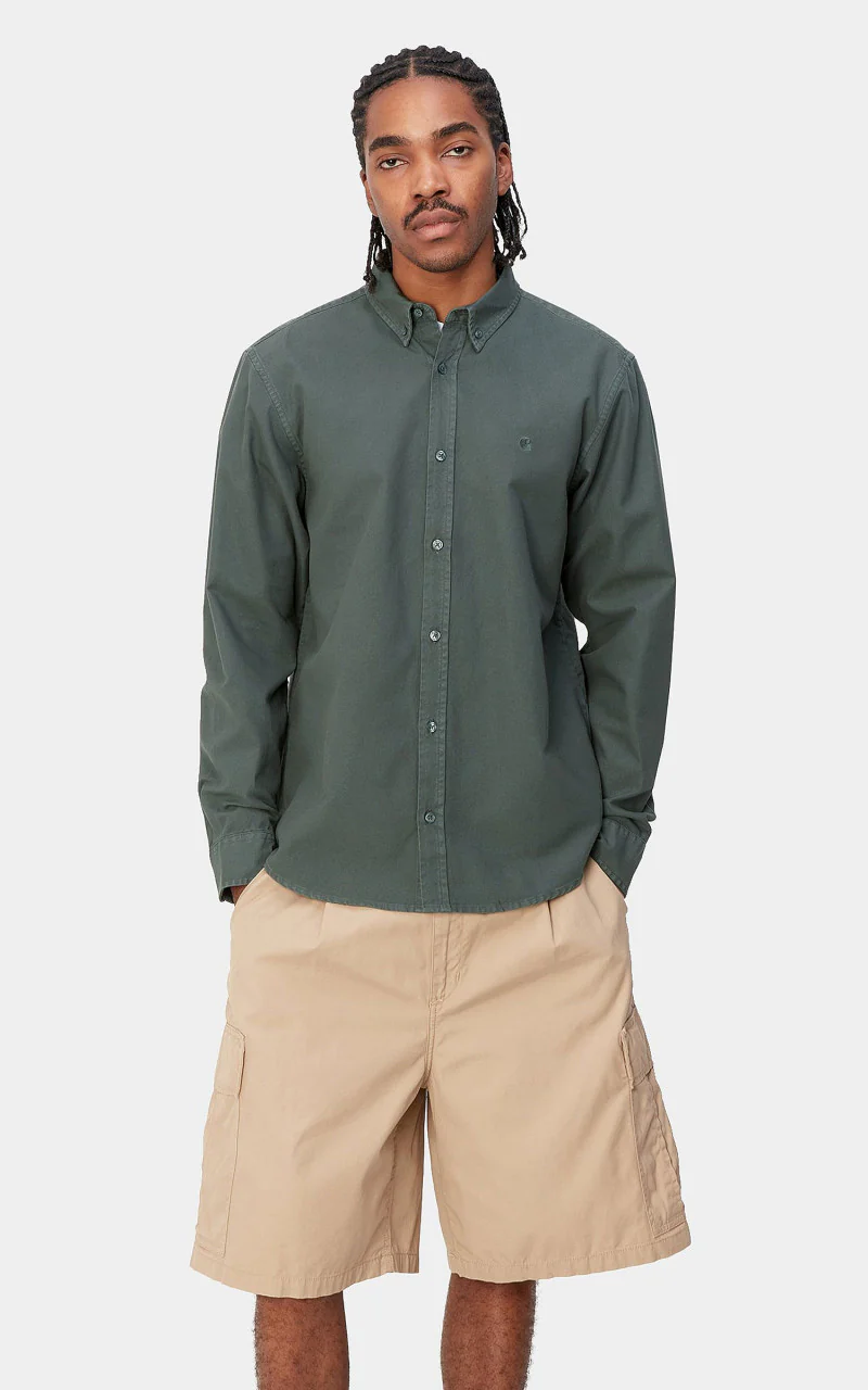 Carhartt WIP L/S Bolton Shirt Jura - Image 4