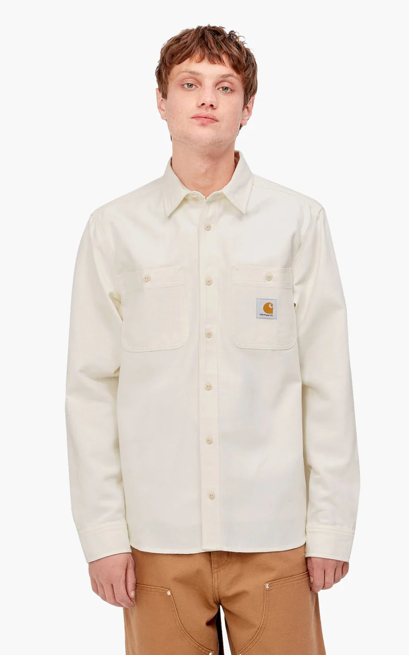 Carhartt WIP L/S Clink Shirt Wax - Image 3