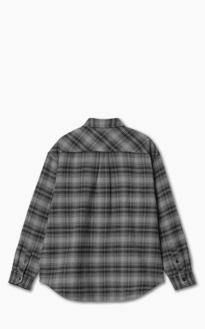 Carhartt WIP L/S Krenz Shirt Krenz Check/Grey Heather - Image 3