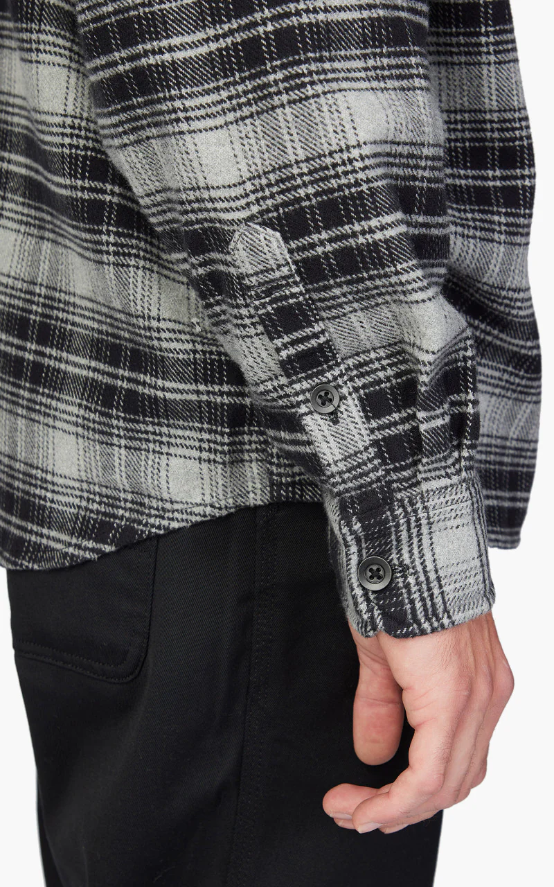 Carhartt WIP L/S Krenz Shirt Krenz Check/Grey Heather - Image 7