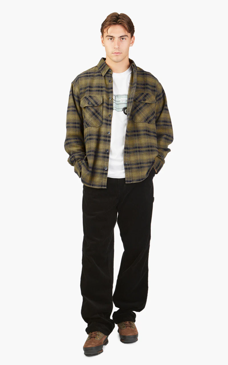 Carhartt WIP L/S Krenz Shirt Krenz Check/Larch - Image 2