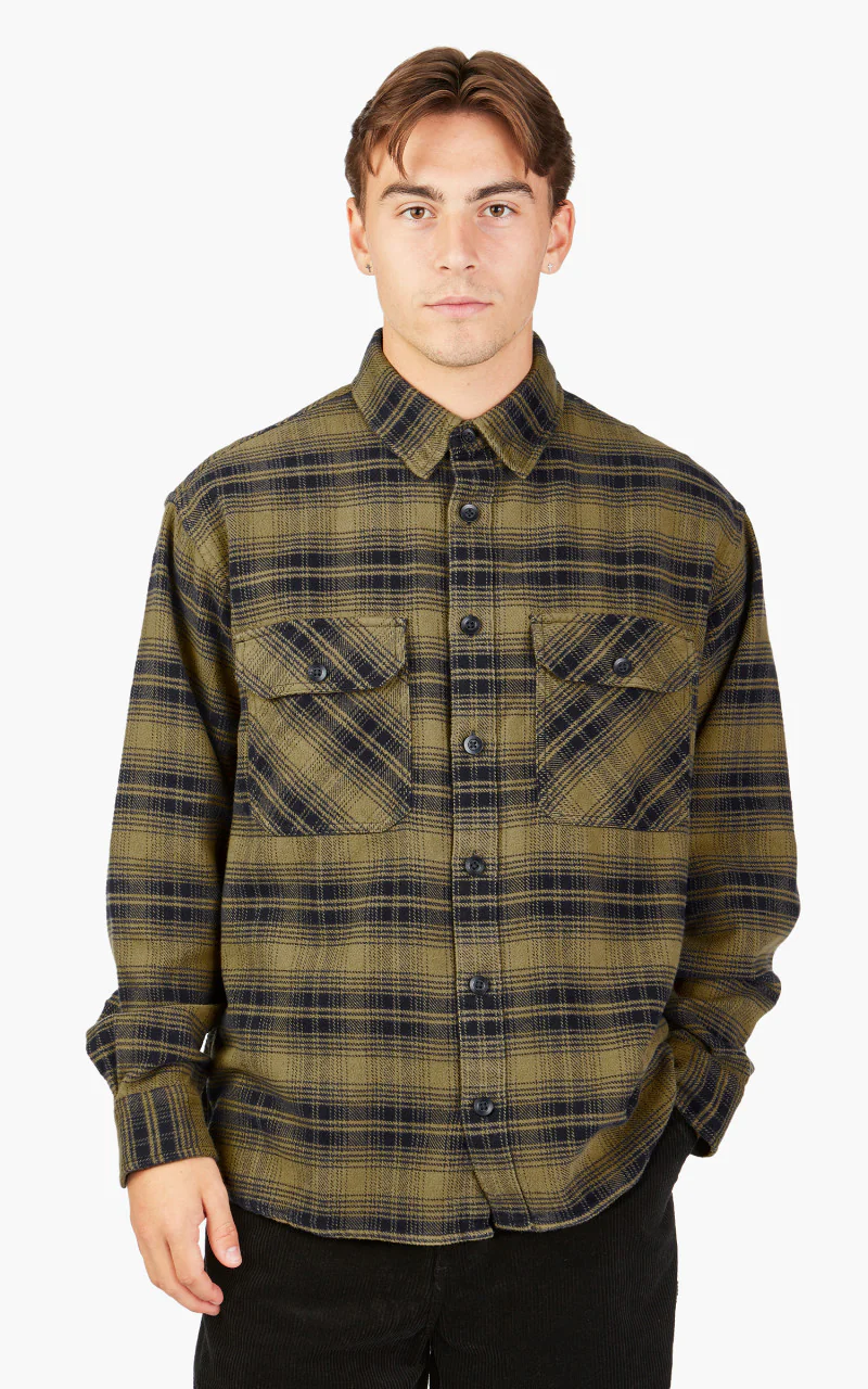 Carhartt WIP L/S Krenz Shirt Krenz Check/Larch - Image 4