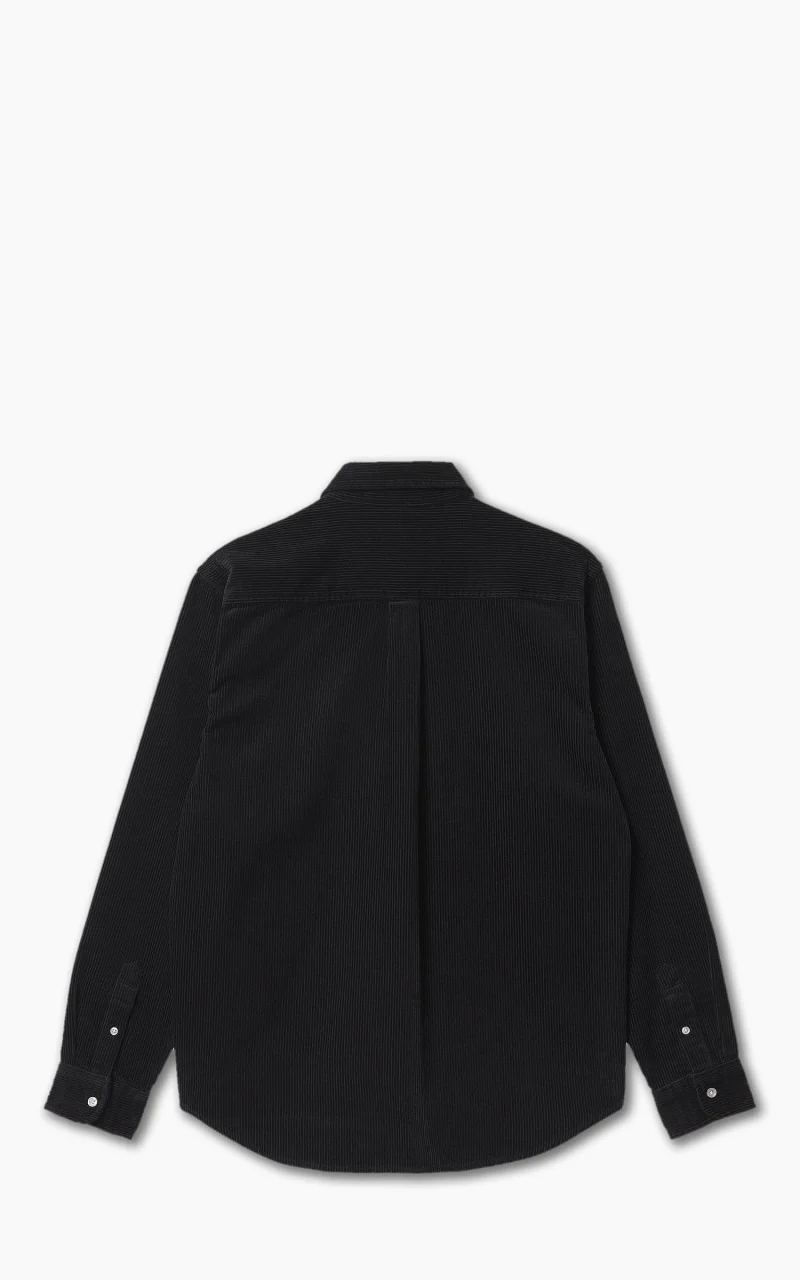 Carhartt WIP L/S Madison Cord Shirt Black/Wax - Image 6