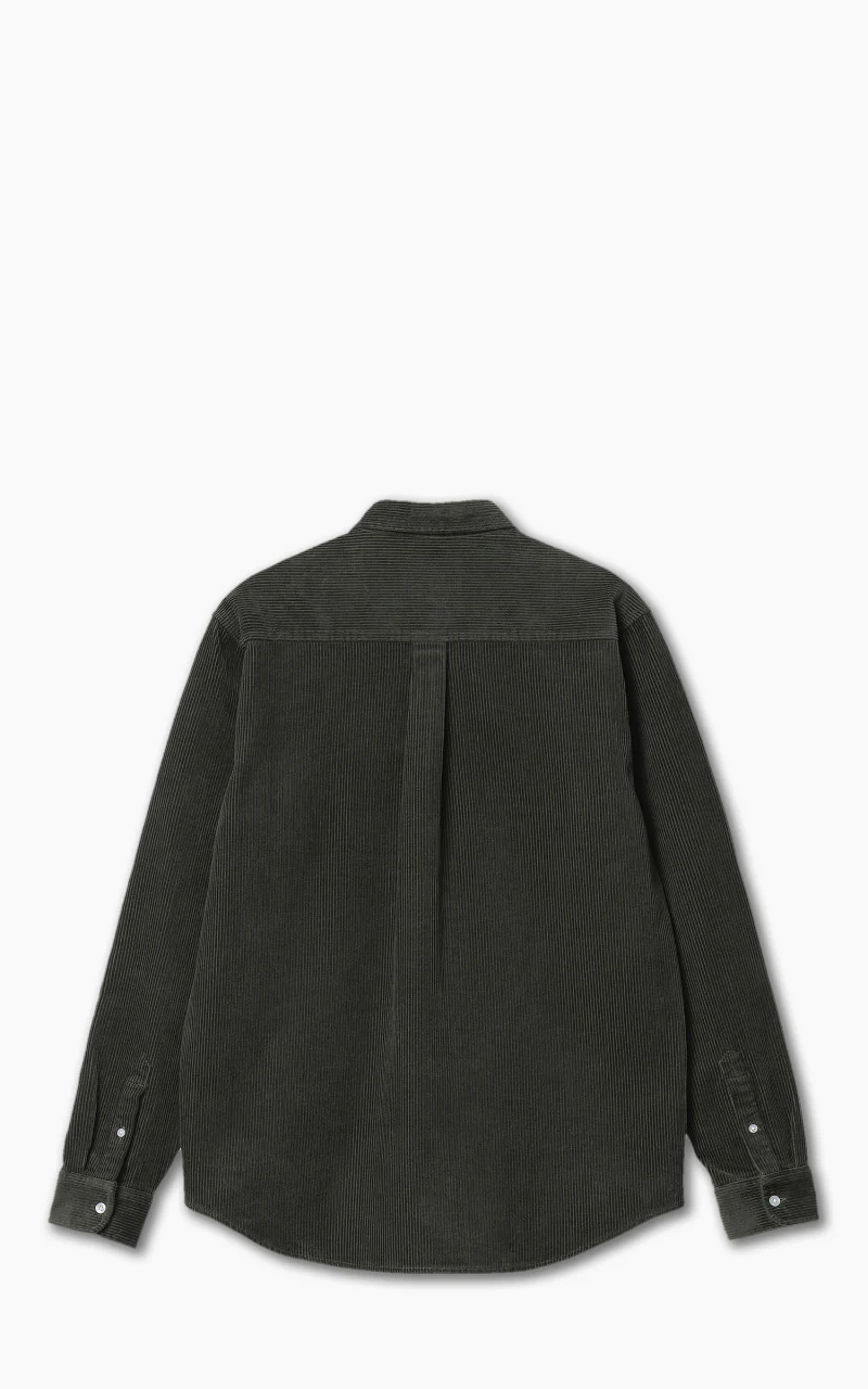 Carhartt WIP L/S Madison Cord Shirt Plant/Wax - Image 5