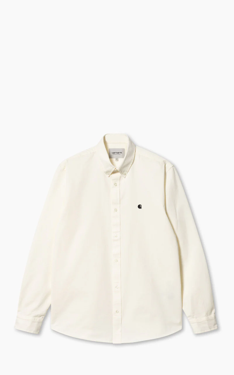 Carhartt WIP L/S Madison Shirt Wax/Black