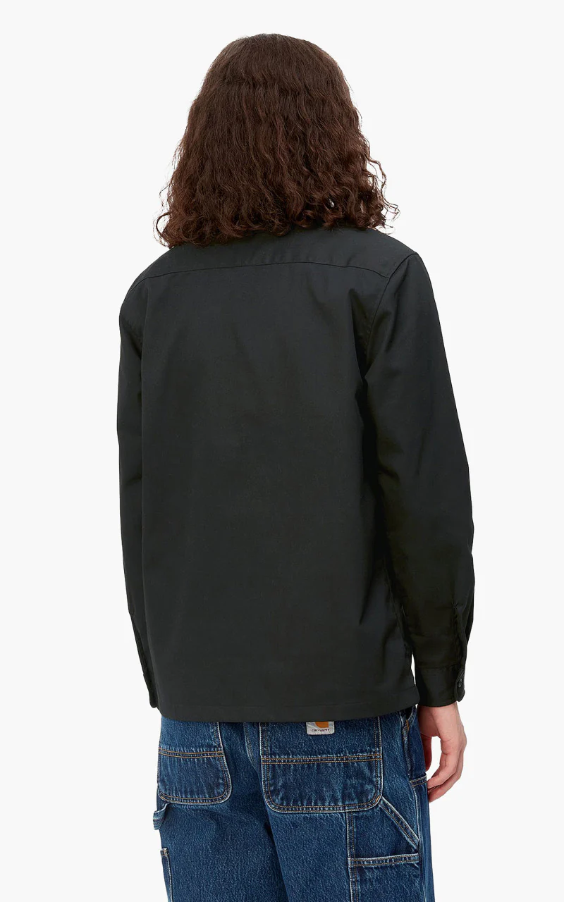 Carhartt WIP L/S Master Shirt Black - Image 7