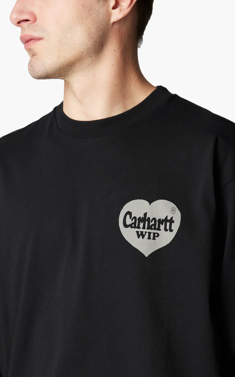 Carhartt WIP L/S Spree T-Shirt Black/Grey - Image 6